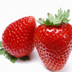 strawberry-with-leaves